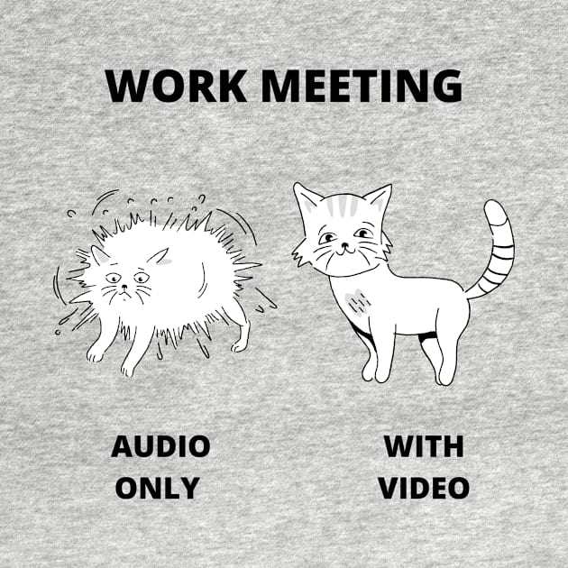 Video Meeting Joke Work from Home Meme Zoom Call by ohsheep